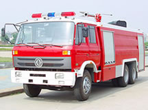東風后雙橋泡沫消防車