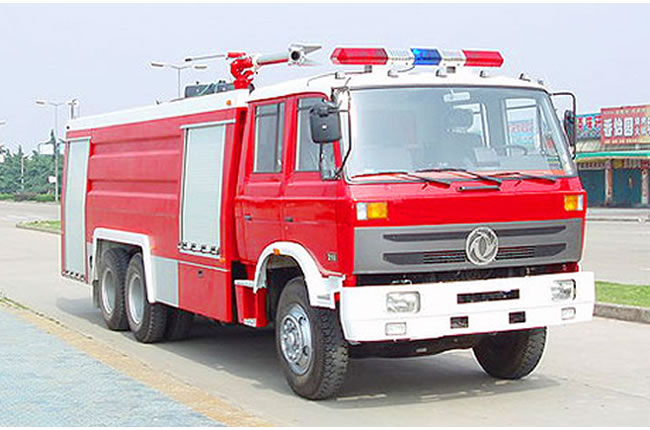 東風后雙橋泡沫消防車臉部圖片