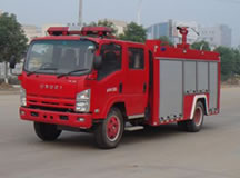 慶鈴3-4水罐消防車(chē)